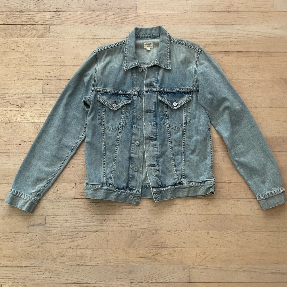 Citizens Of Humanity Light Blue Denim Jacket Small